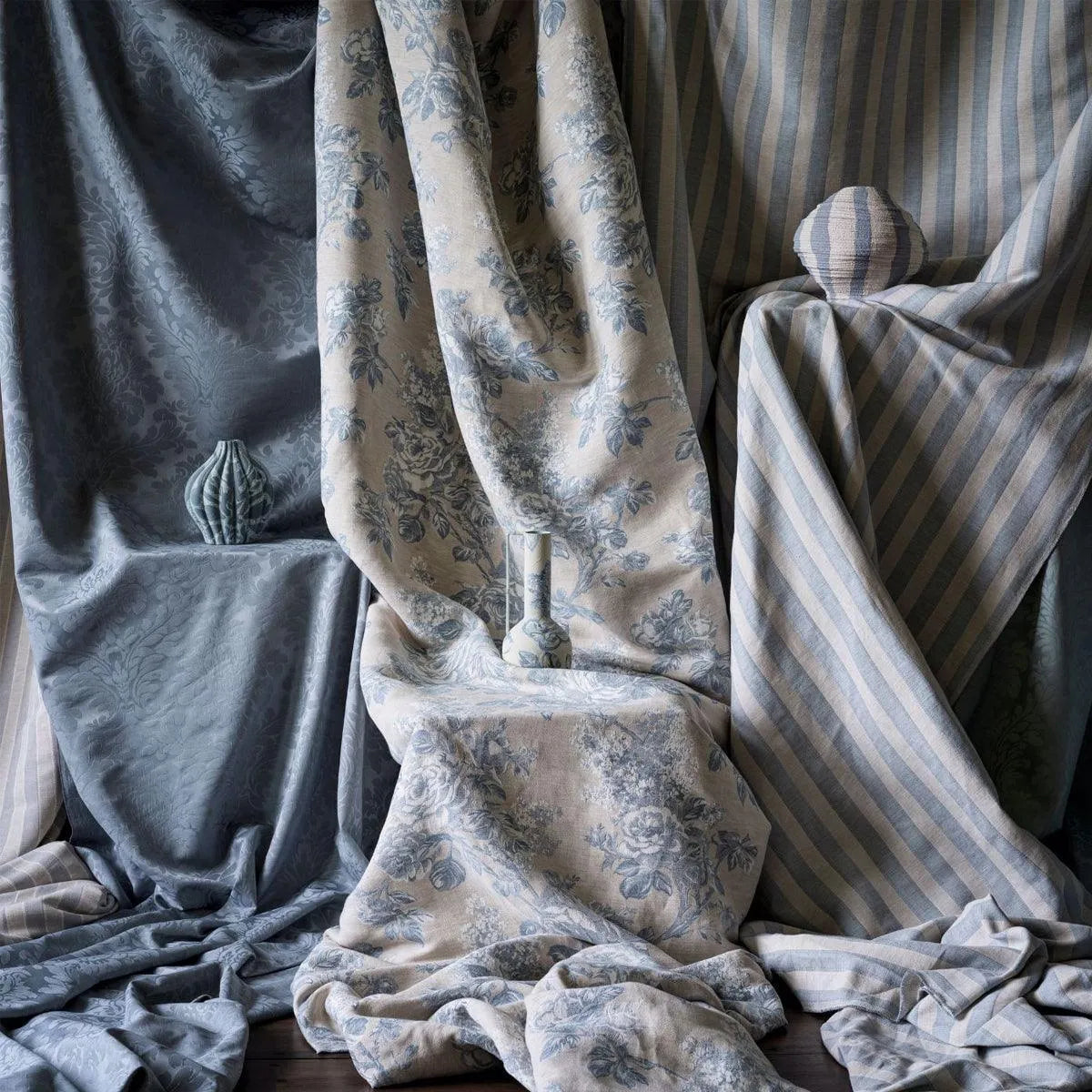 Lymington Damask Fabric - Sanderson