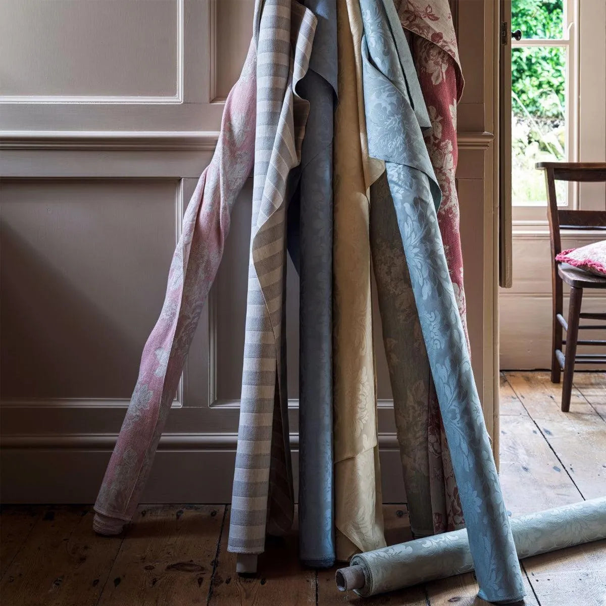 Lymington Damask Fabric - Sanderson