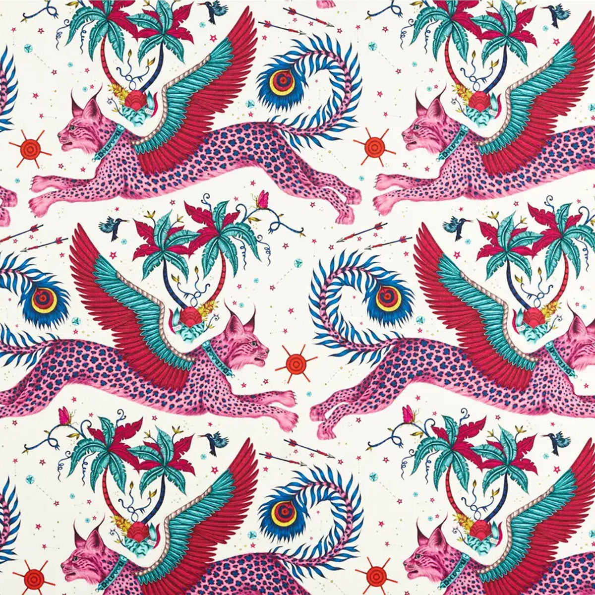 Lynx Indoor Outdoor Fabric - Clarke & Clarke X Emma Shipley