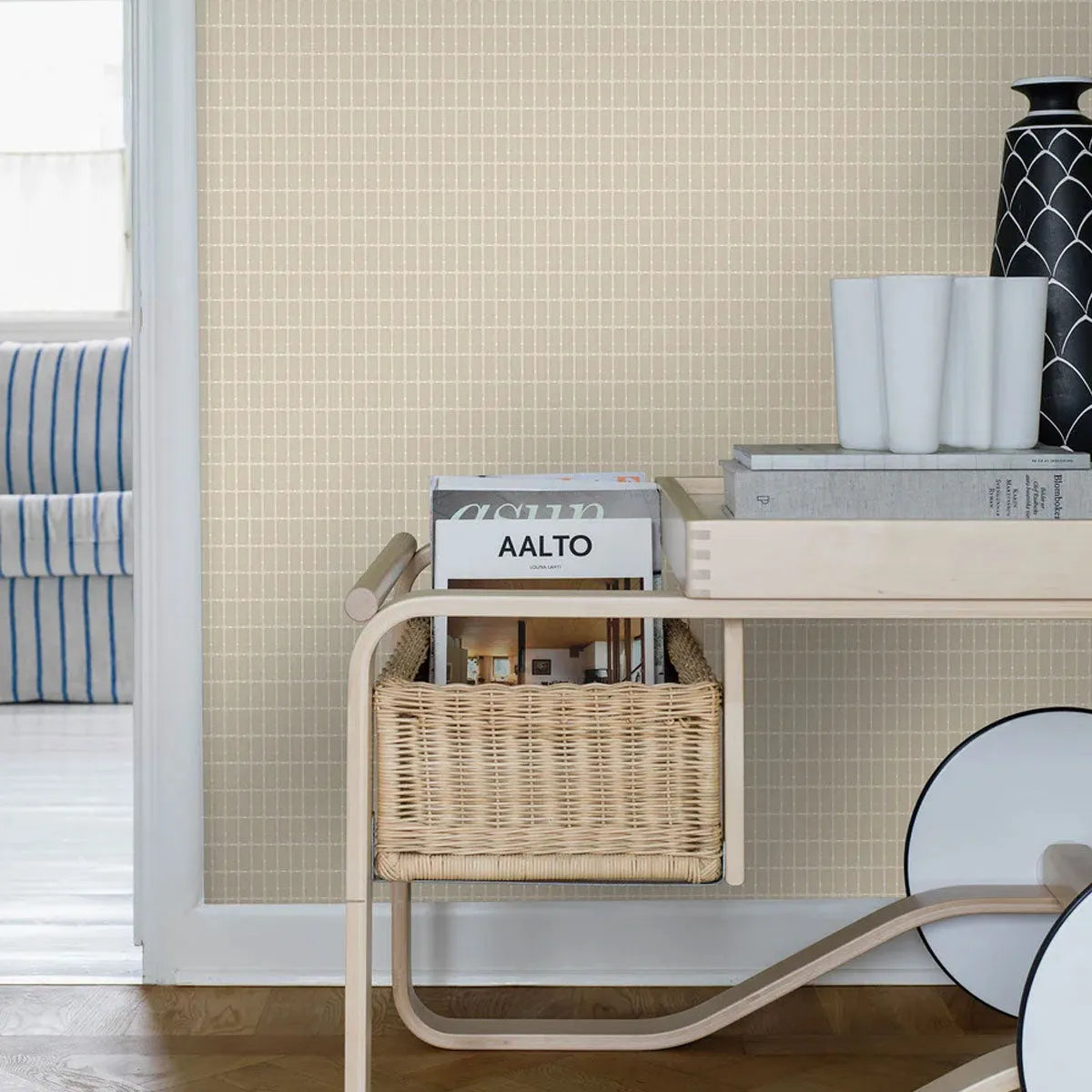 Alvar Aalto M.I.T Wallpaper - Borastapeter