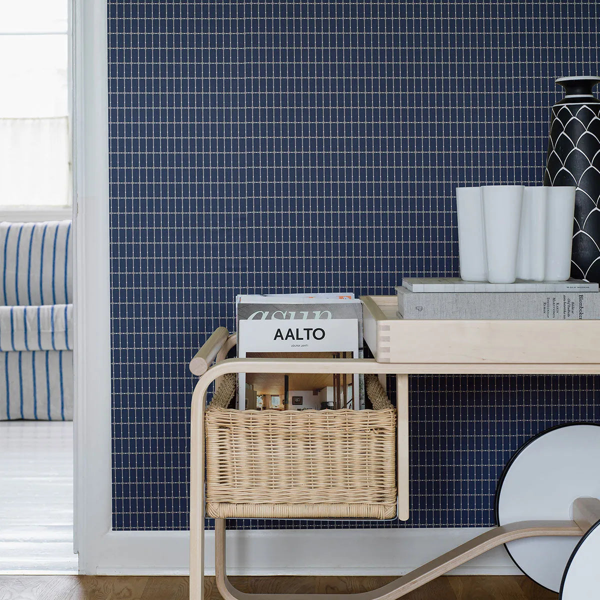 Alvar Aalto M.I.T Wallpaper - Borastapeter