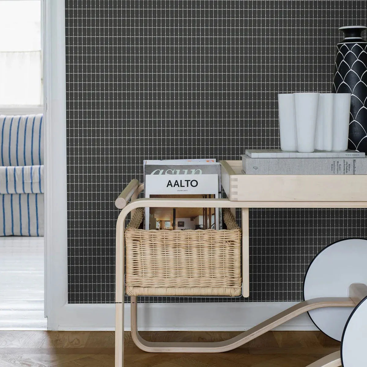 Alvar Aalto M.I.T Wallpaper - Borastapeter