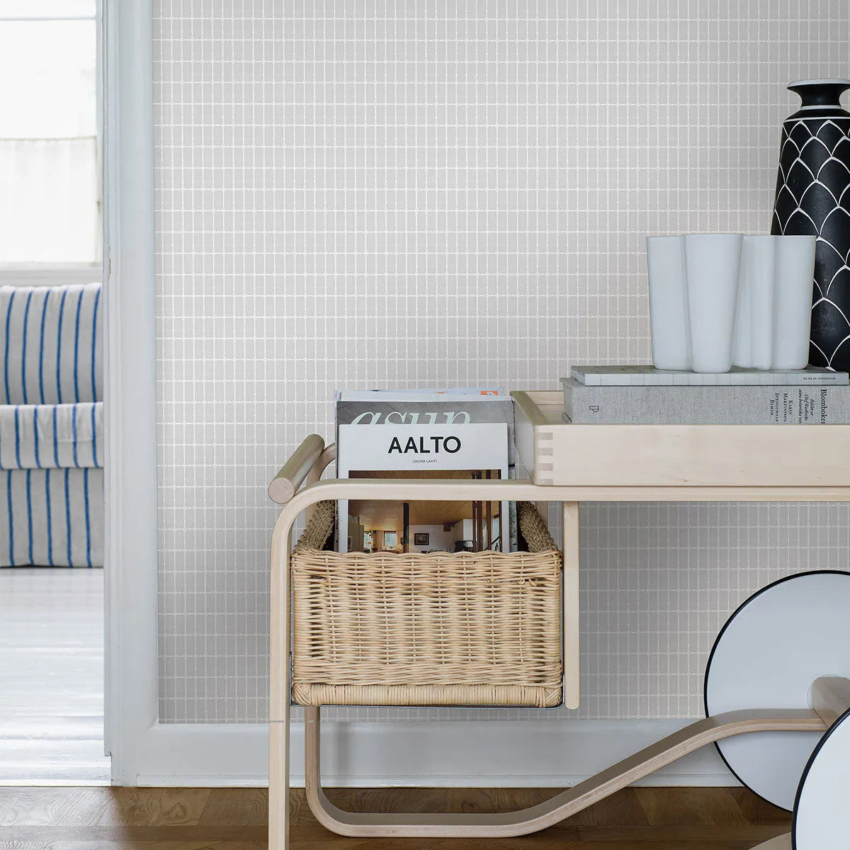 Alvar Aalto M.I.T Wallpaper - Borastapeter