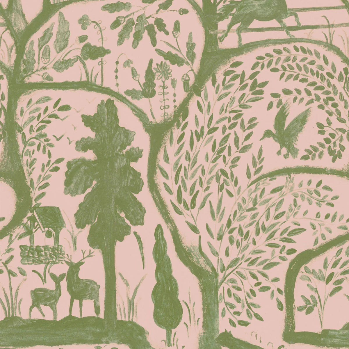 The Enchanted Woodland Wallpaper - Mind The Gap