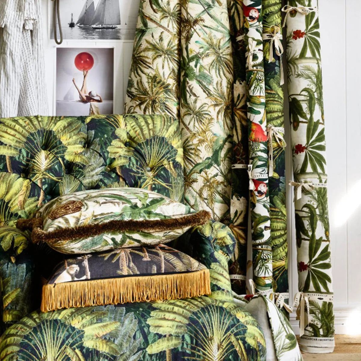 Madagascar Fabric - Mind The Gap