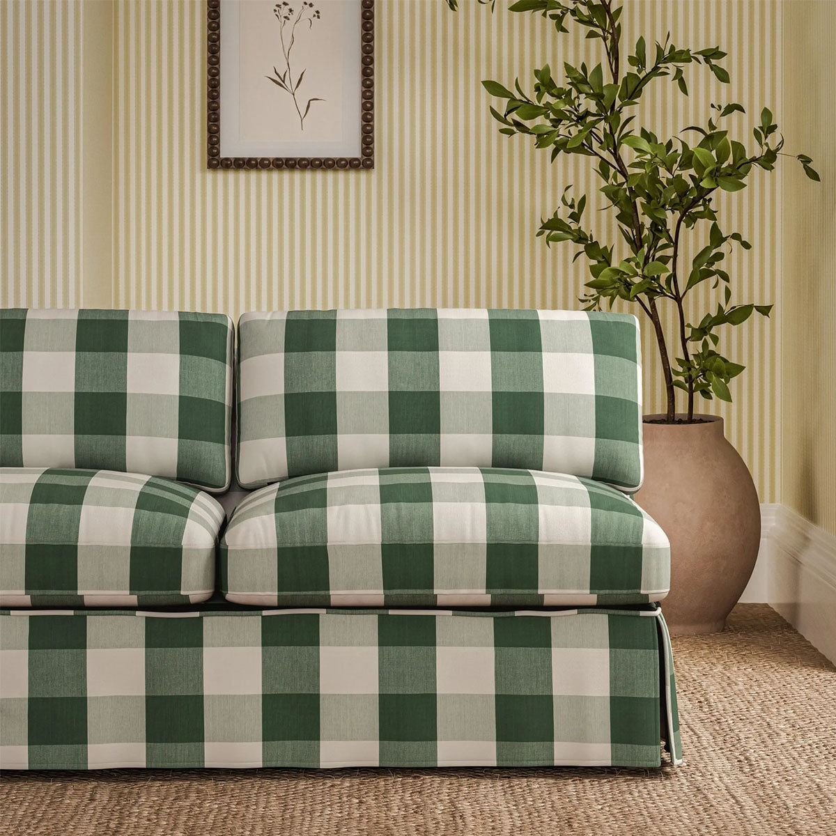 Madras Check Fabric - Sanderson