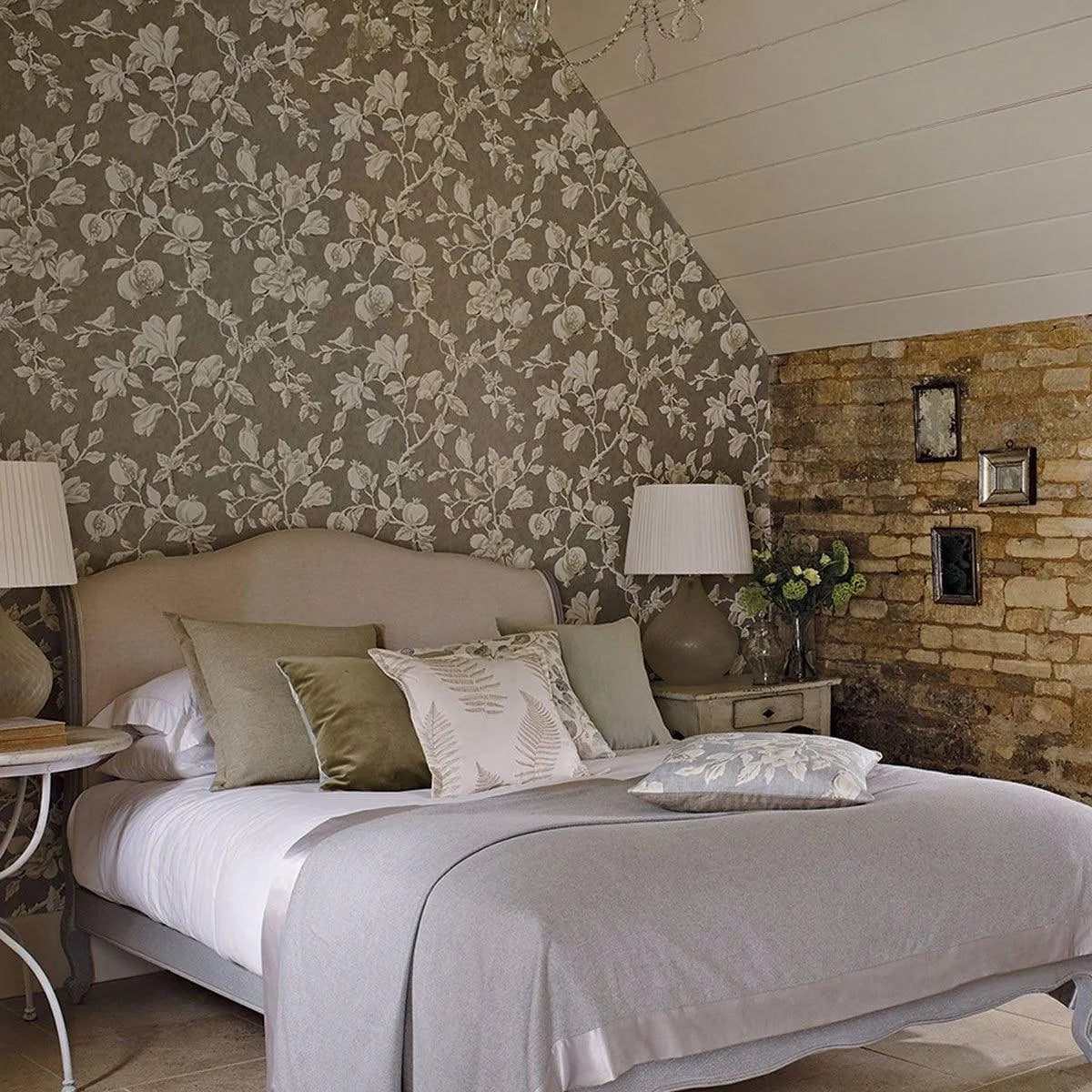 Magnolia & Pomegranate Wallpaper - Sanderson