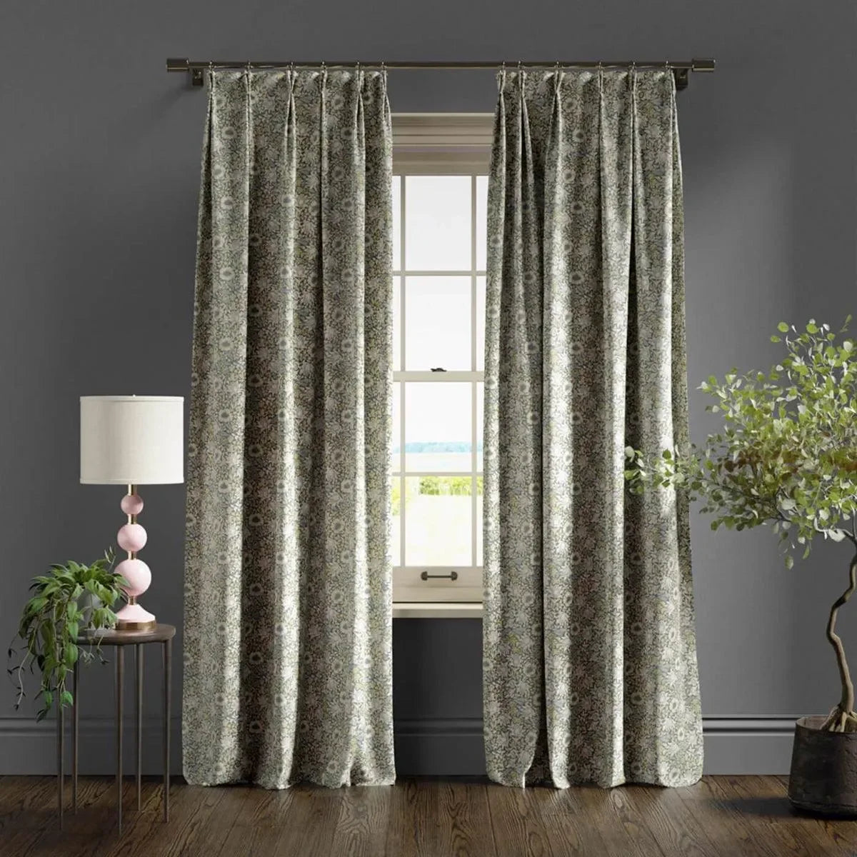 Mallow Fabric - Clarke & Clarke