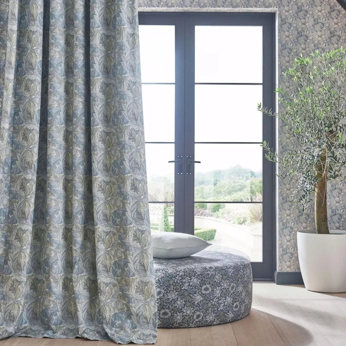 Mallow Fabric - Clarke & Clarke