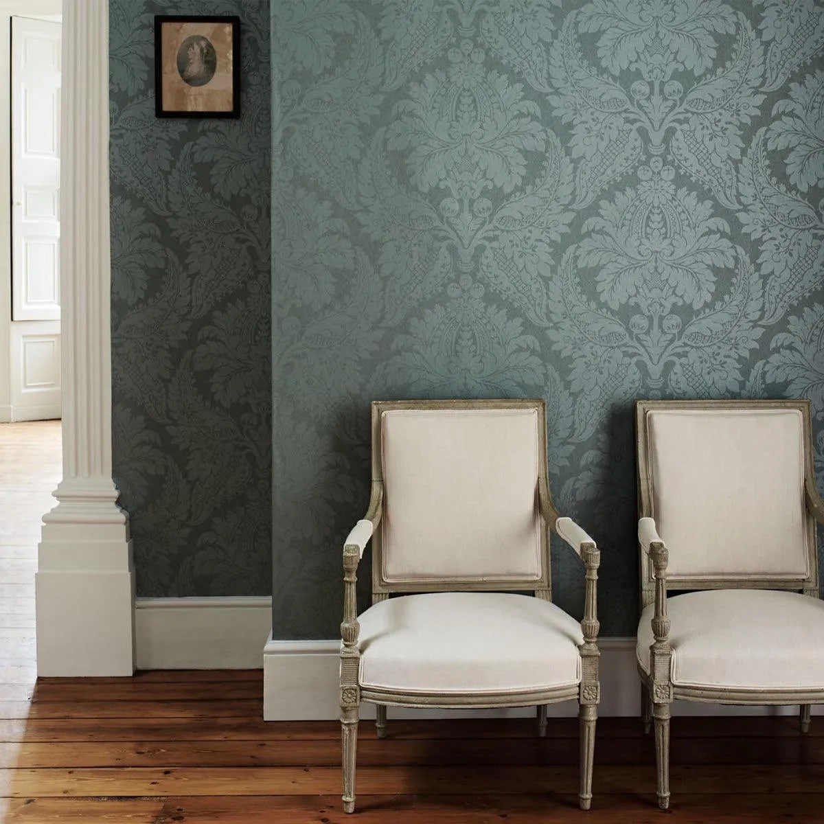 Malmaison Damask Wallpaper - Zoffany