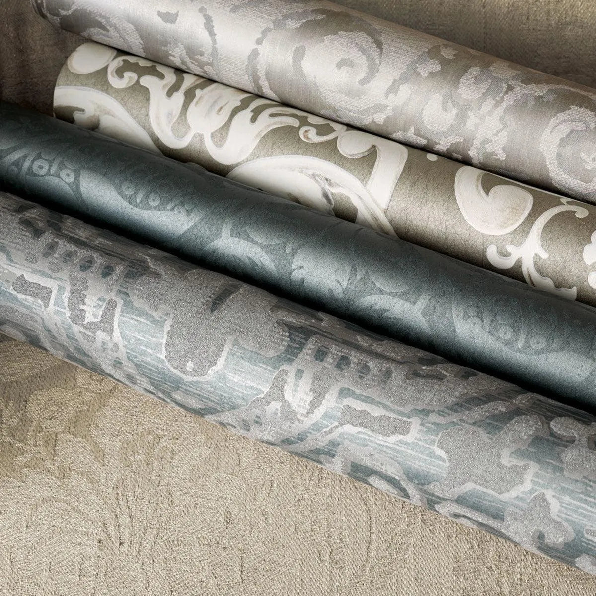 Malmaison Damask Wallpaper - Zoffany