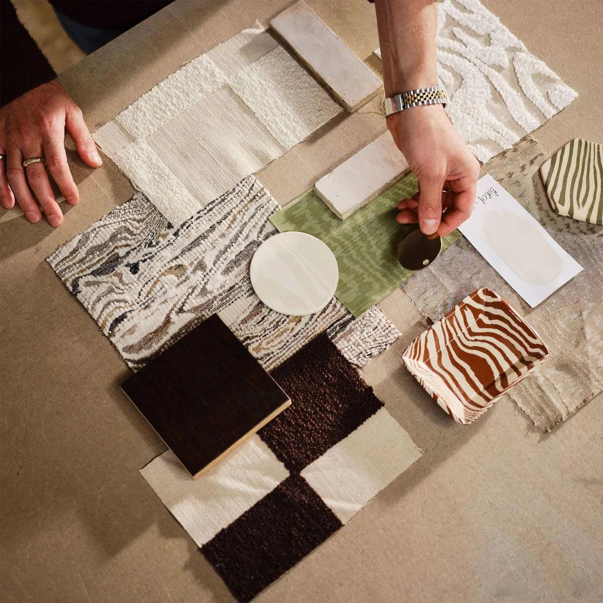 Marble Tapestry Fabric - Harlequin X Henry Holland