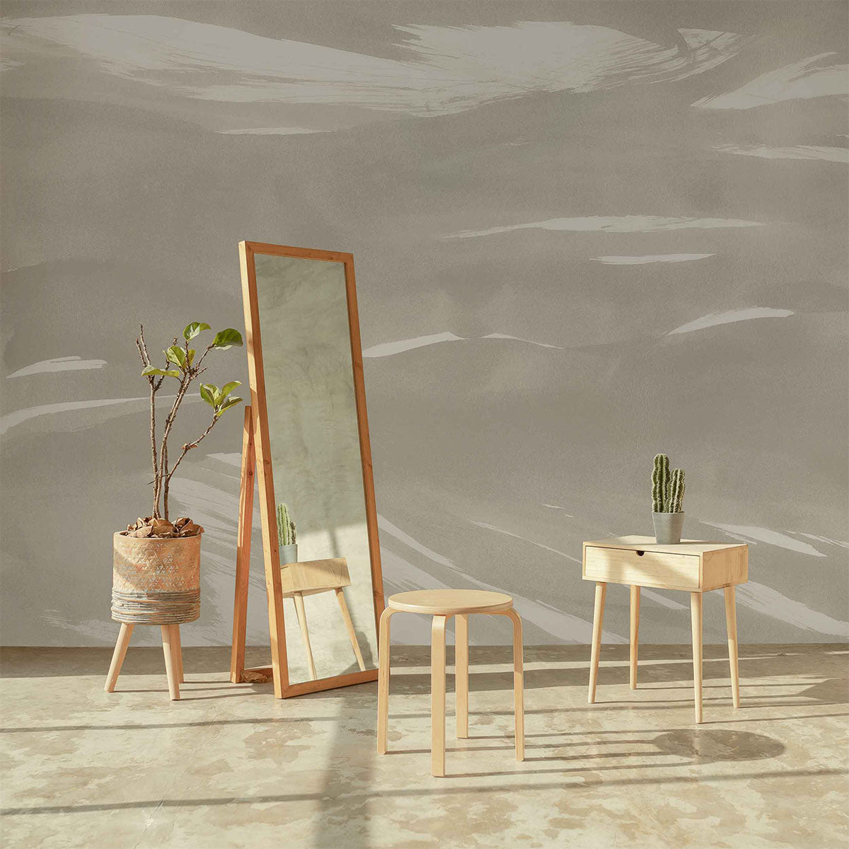 Marine Xray Mural Wallpaper - Coordonne