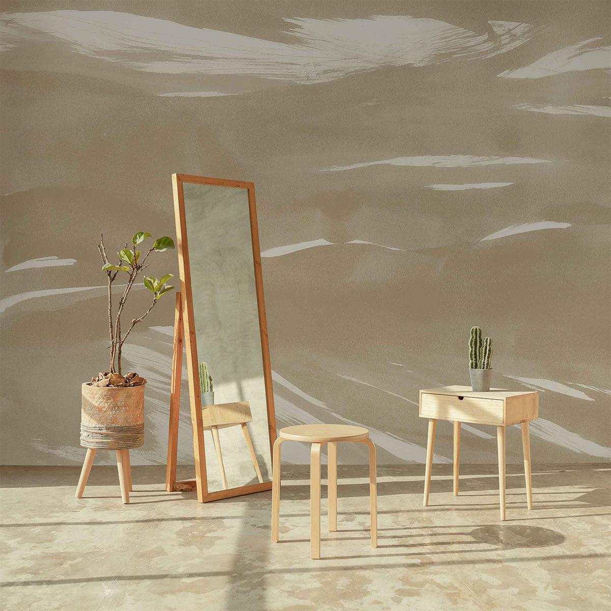 Marine Xray Mural Wallpaper - Coordonne