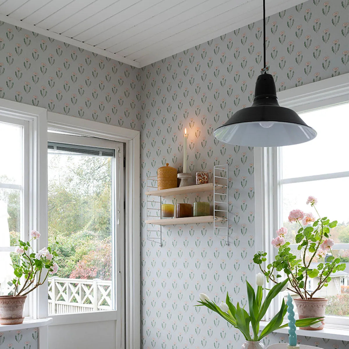 Maskrosen Wallpaper - Sandberg