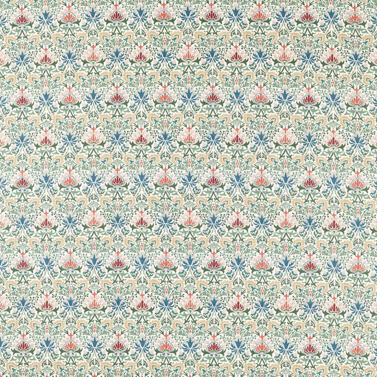 Meda Iris Fabric - Morris & Co
