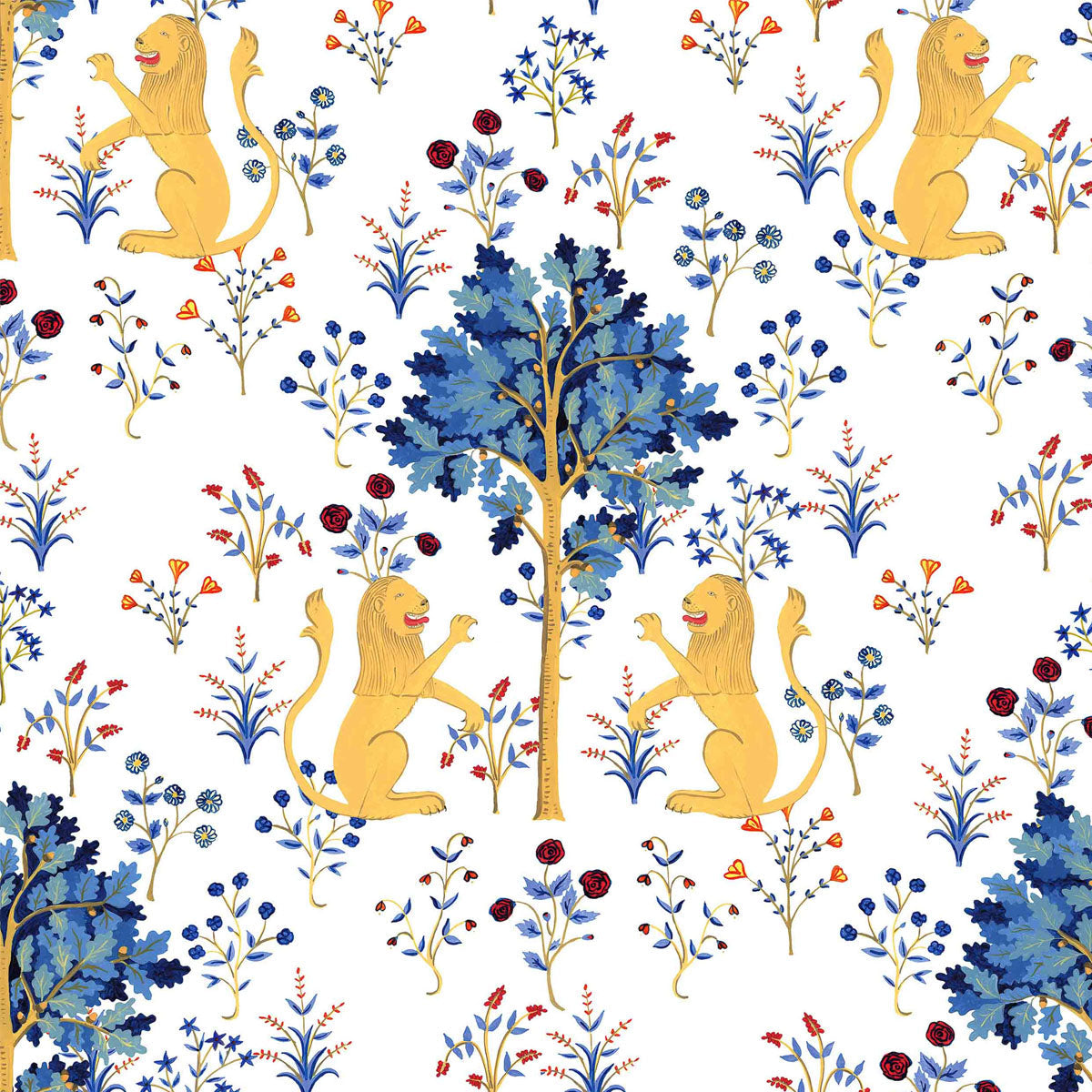 Medieval Tapestry Wallpaper - Coordonne