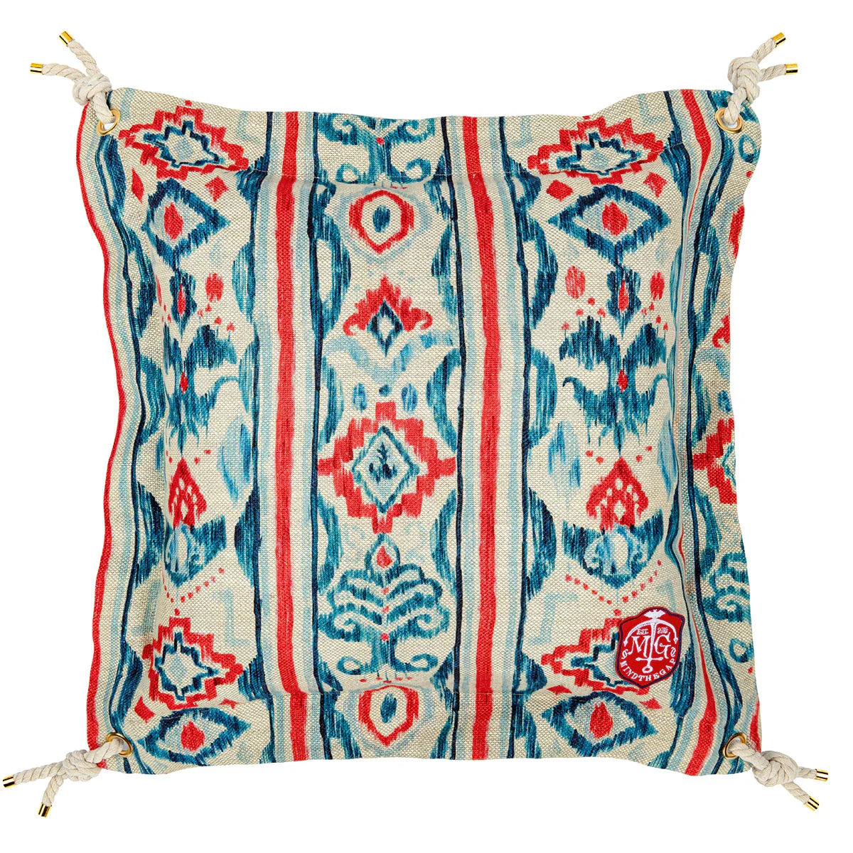 Mediterraneo Ikat Cushion - Mind The Gap