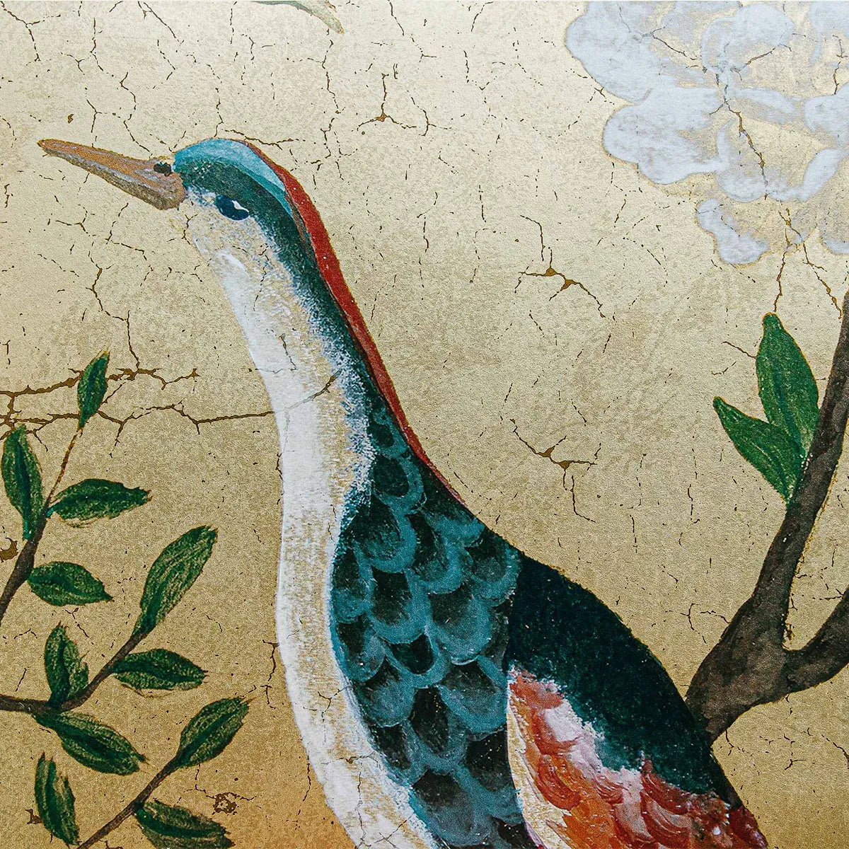 Metallic Edo Mural Wallpaper - Coordonne