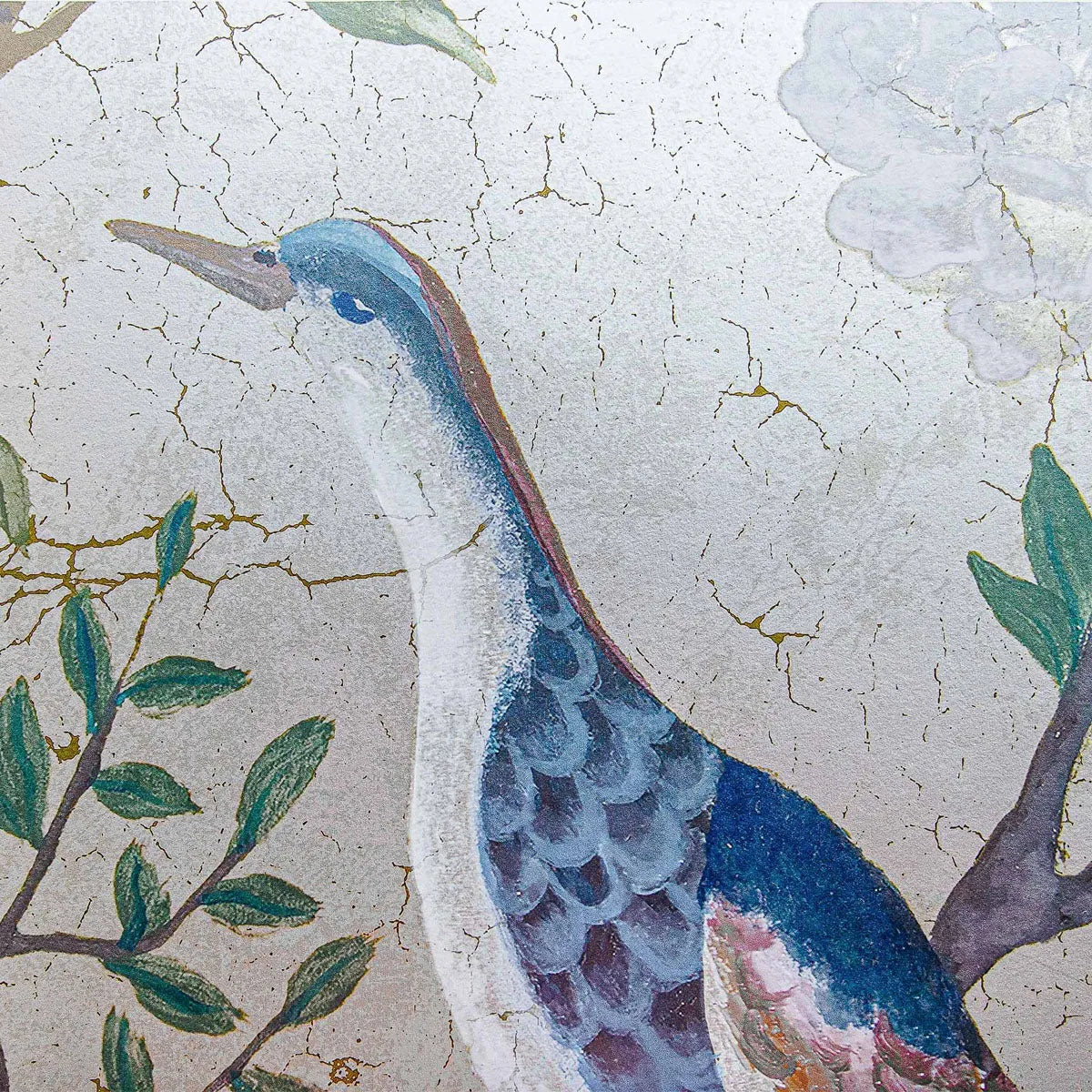 Metallic Edo Mural Wallpaper - Coordonne
