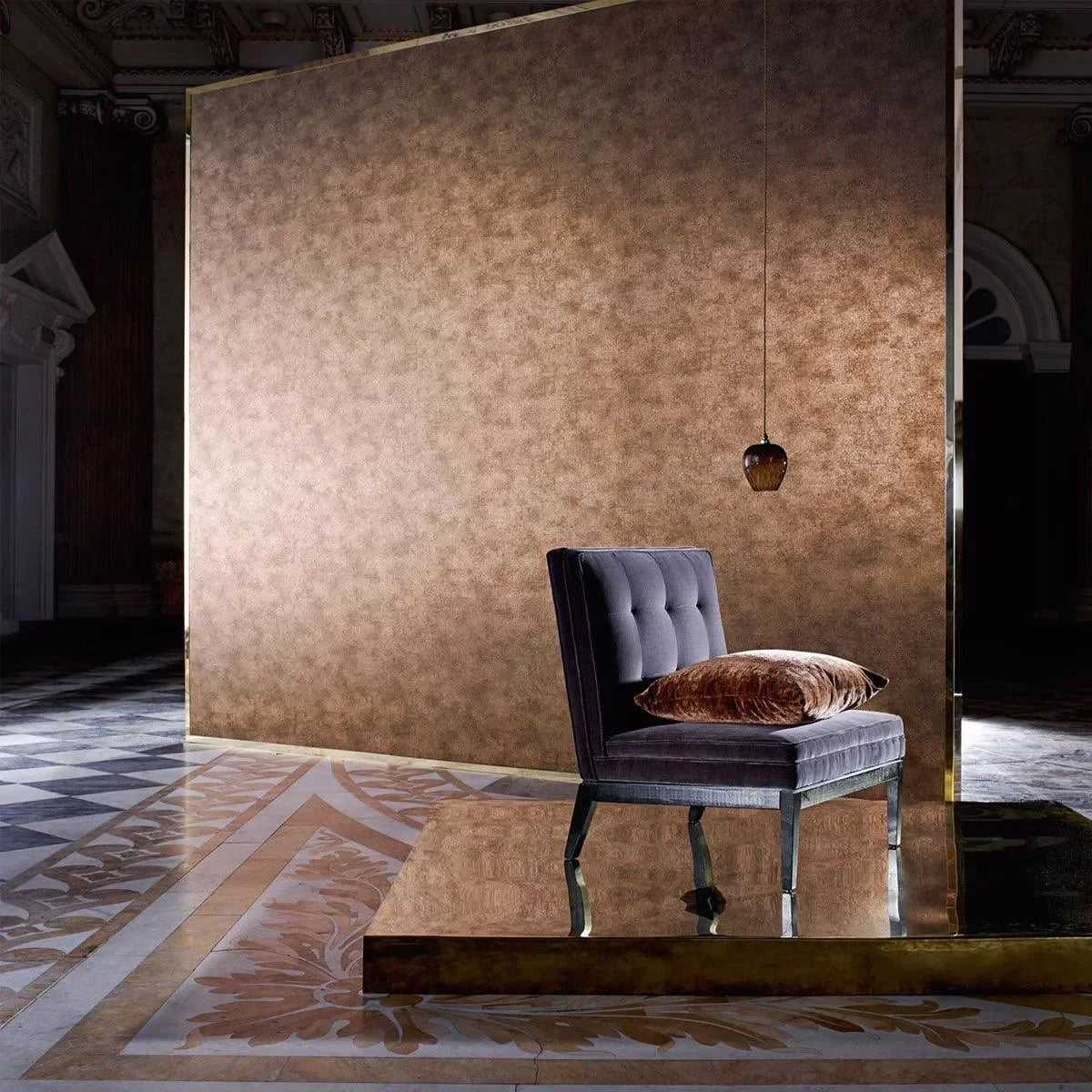 Metallo Copper Wallpaper - Zoffany
