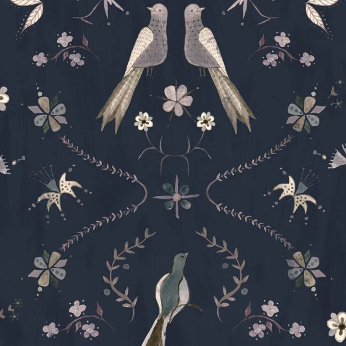 Metaphoric Birds Wallpaper - Coordonne