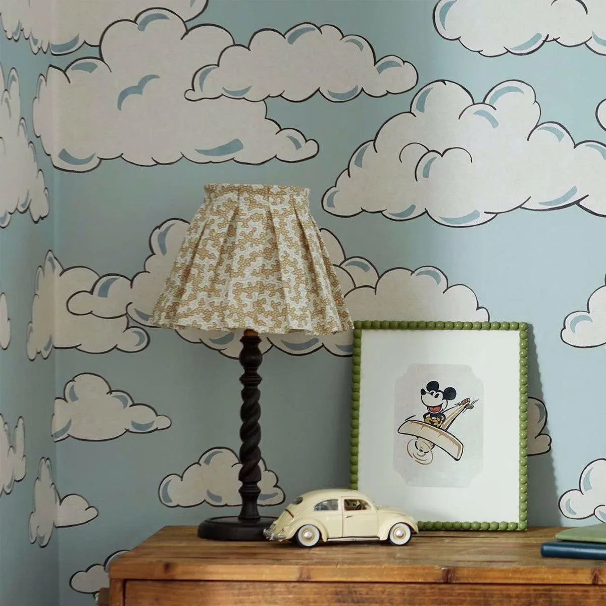 Mickey In The Clouds Wallpaper - Sanderson X Disney