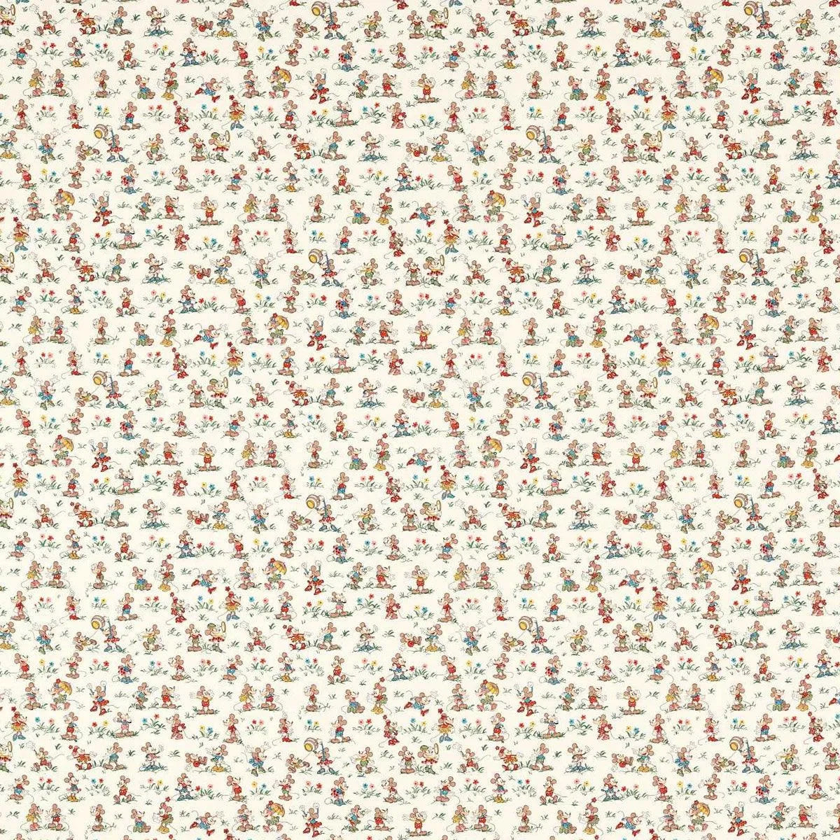Mickey & Minnie Fabric - Sanderson X Disney