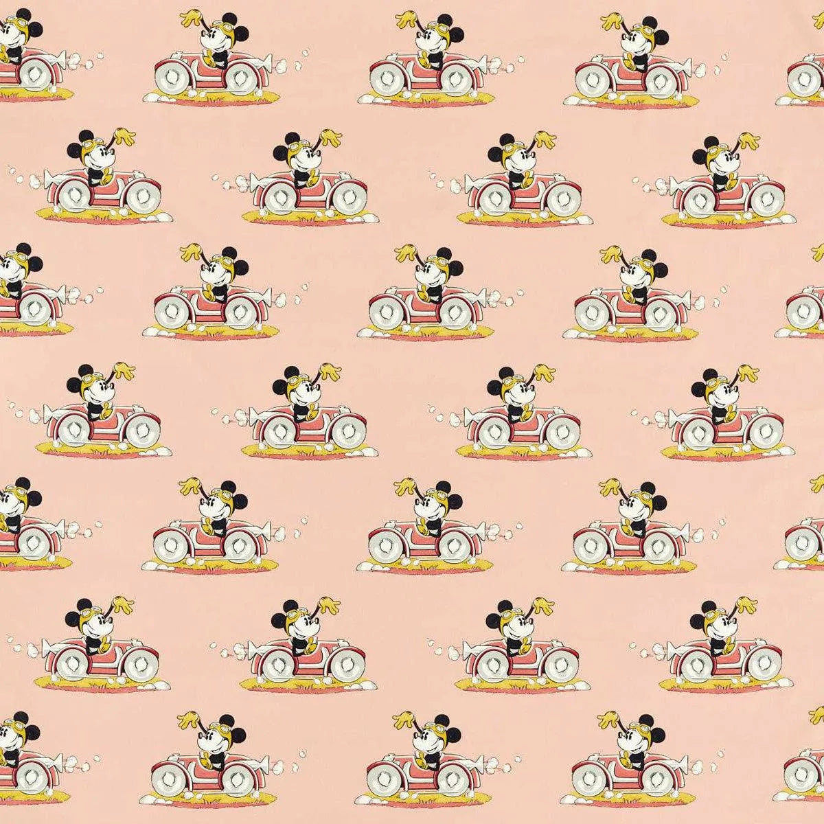 Minnie On The Move Fabric - Sanderson X Disney