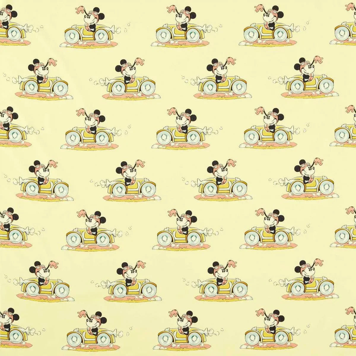 Minnie On The Move Fabric - Sanderson X Disney
