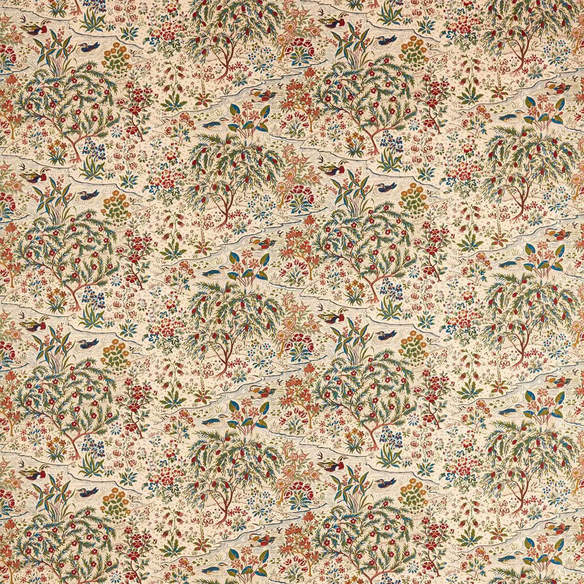 Moat Birds Fabric - Sanderson