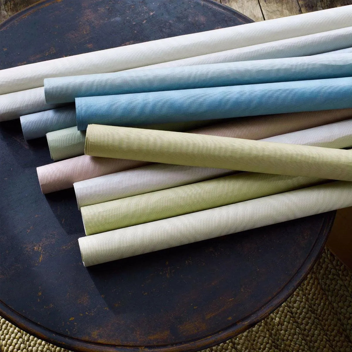 Moire Wallcovering Wallpaper - Zoffany