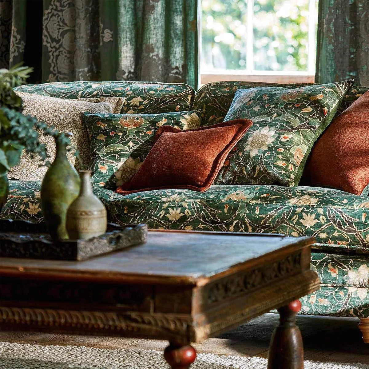 Montreal Velvet Fabric - Morris & Co