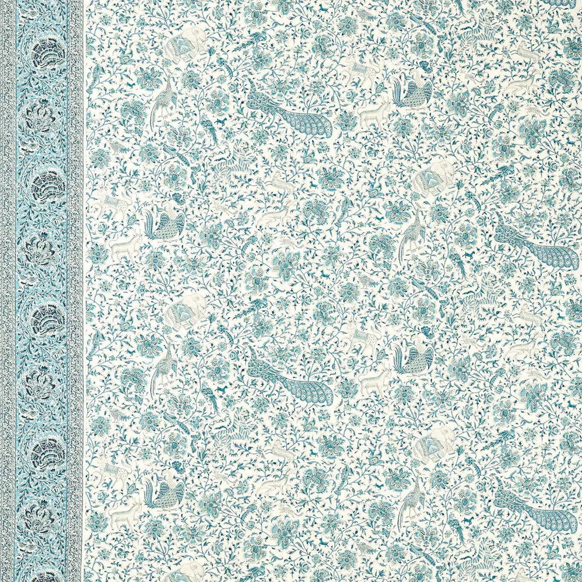Mughal Menagerie Fabric - Zoffany