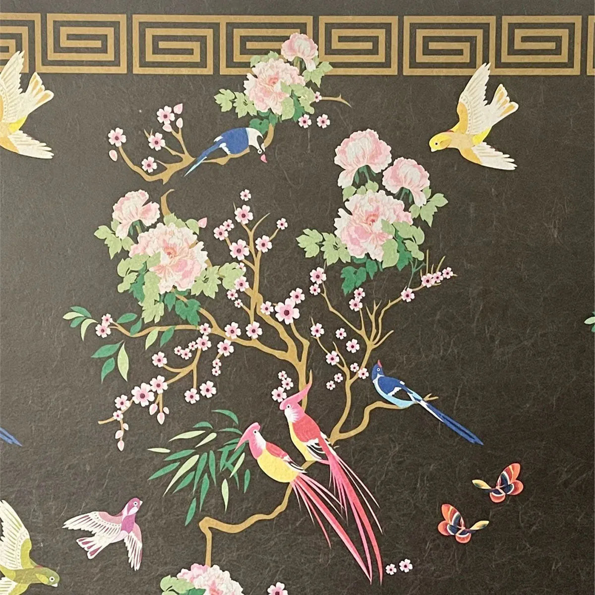 Nurture Dark Wallpaper - Wendy Morrison Design