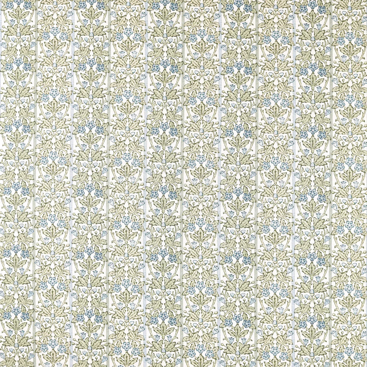 Oak & Blossom Fabric - Morris & Co