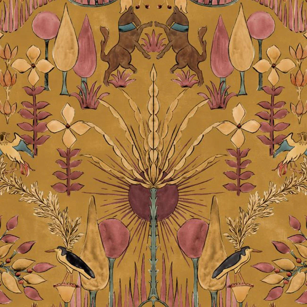 Oasis Villa Wallpaper - Coordonne