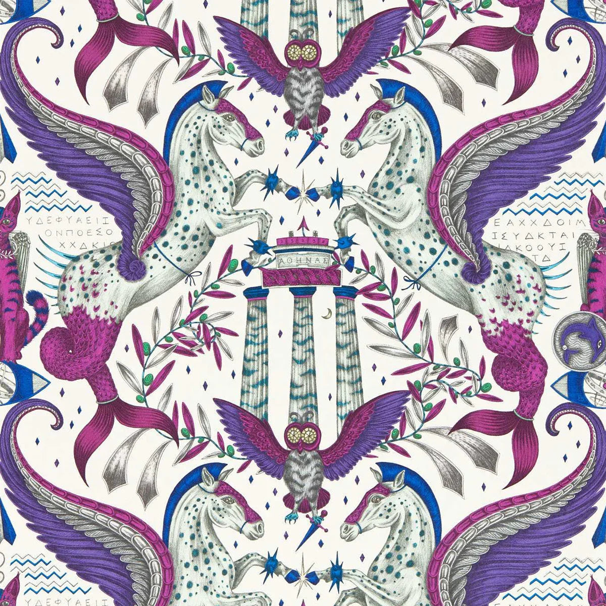 Odyssey Mythos Wallpaper - Clarke & Clarke X Emma Shipley