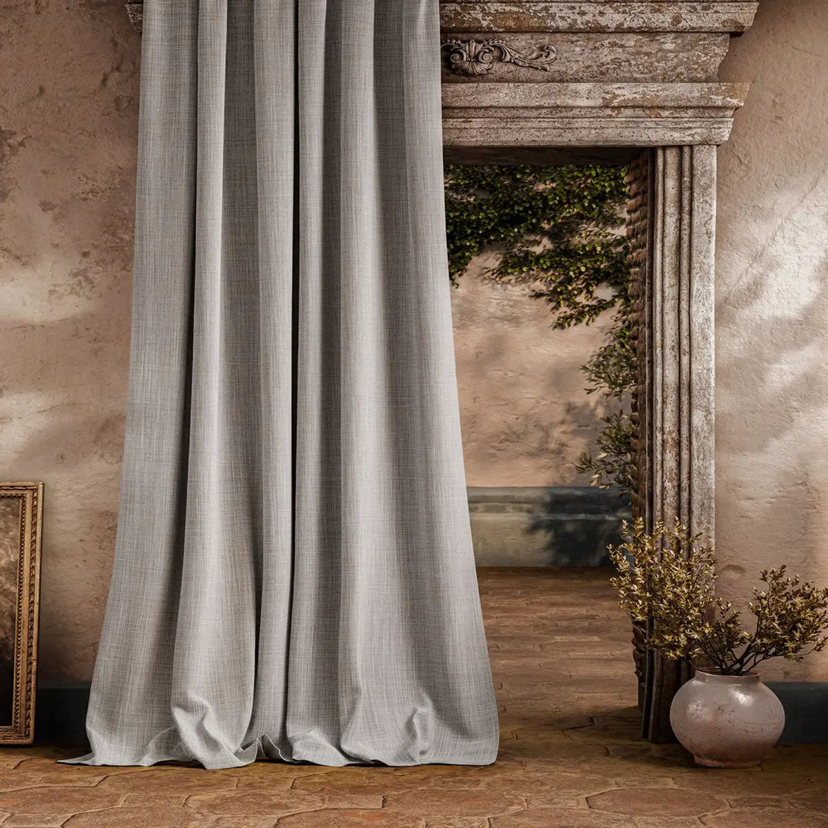 Orchard Grosgrain Indoor Outdoor Fabric - Zoffany X Michael S. Smith