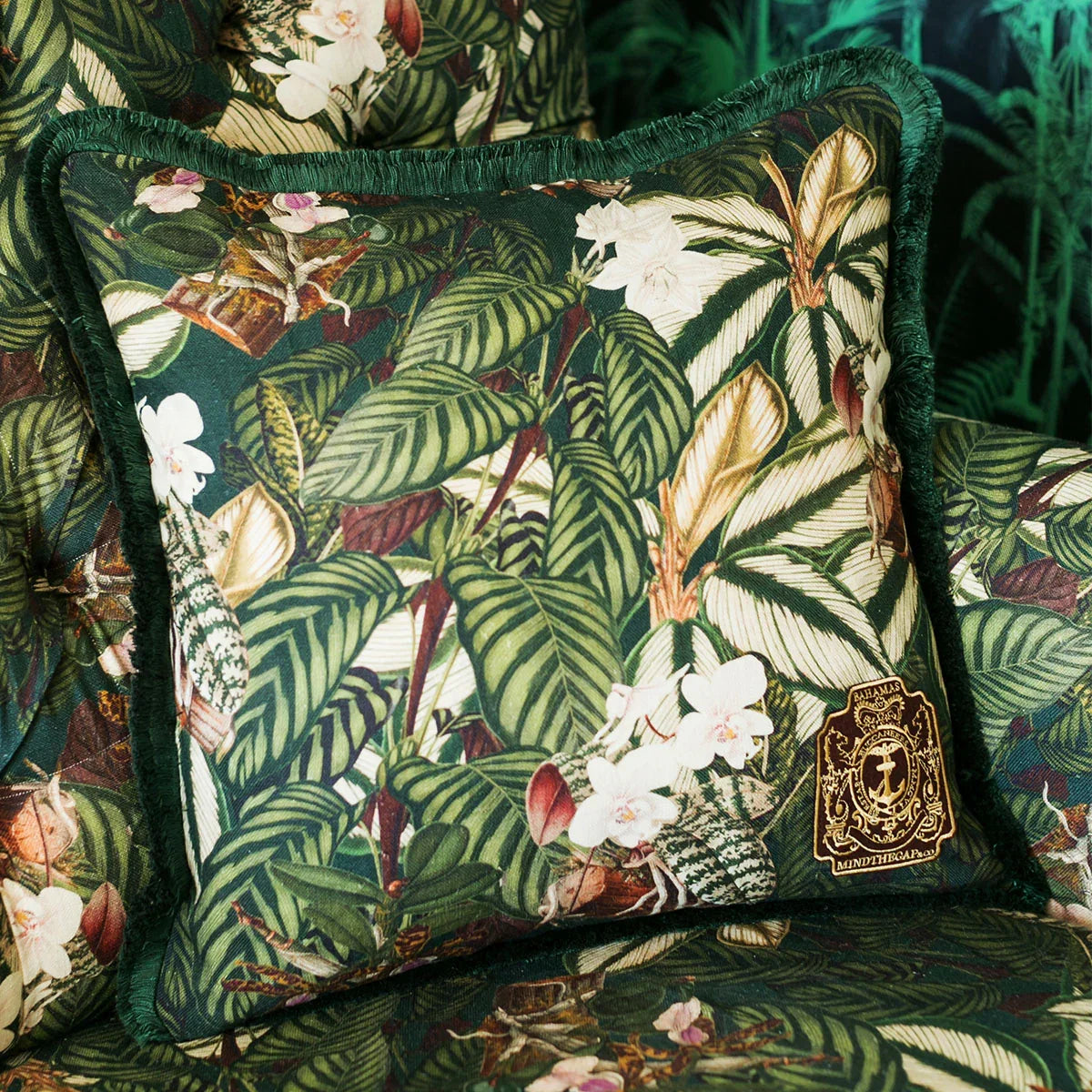 Orchid Bloom Cushion - Mind The Gap