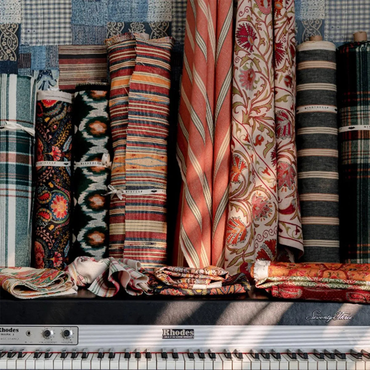 Oregon Stripes Fabric - Mind The Gap