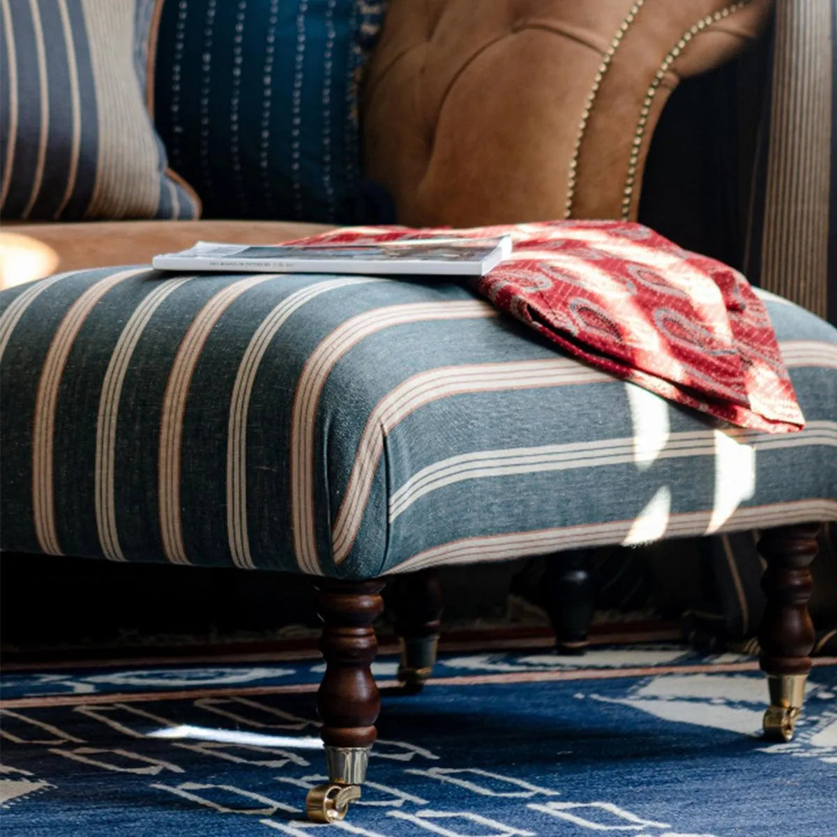 Oregon Stripes Fabric - Mind The Gap