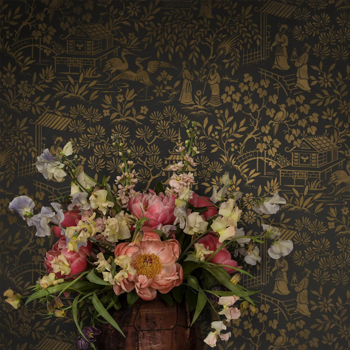 Oriental Garden Wallpaper - Borastapeter