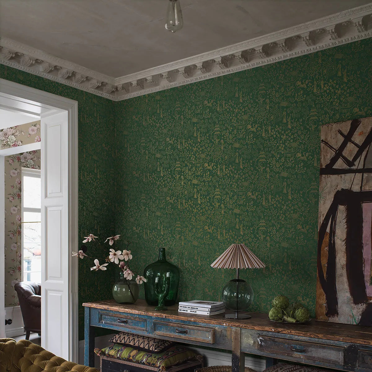 Oriental Garden Wallpaper - Borastapeter