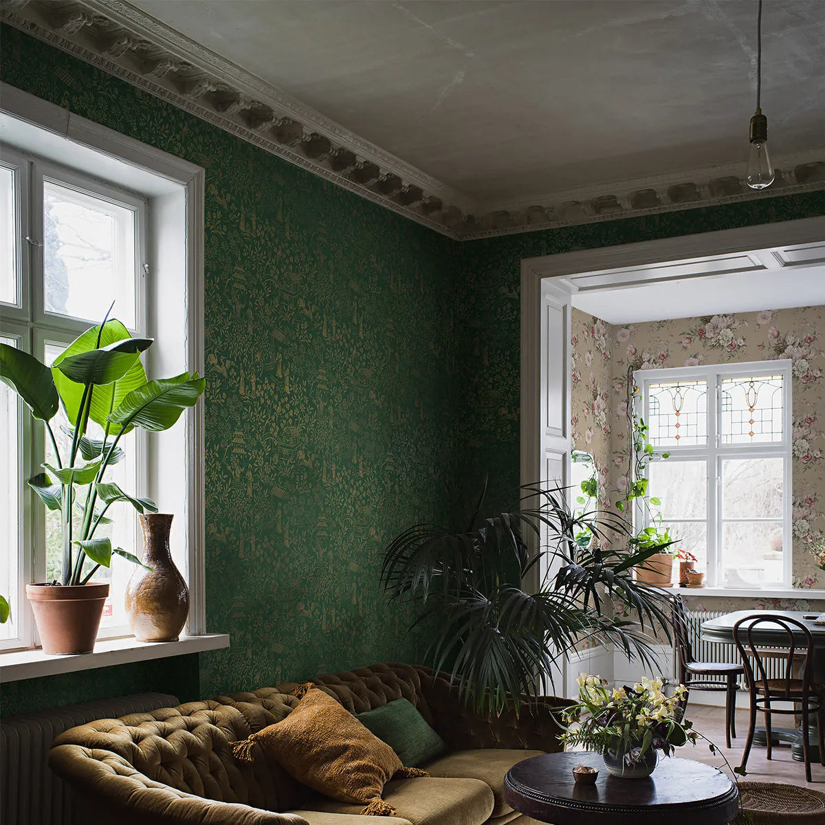 Oriental Garden Wallpaper - Borastapeter