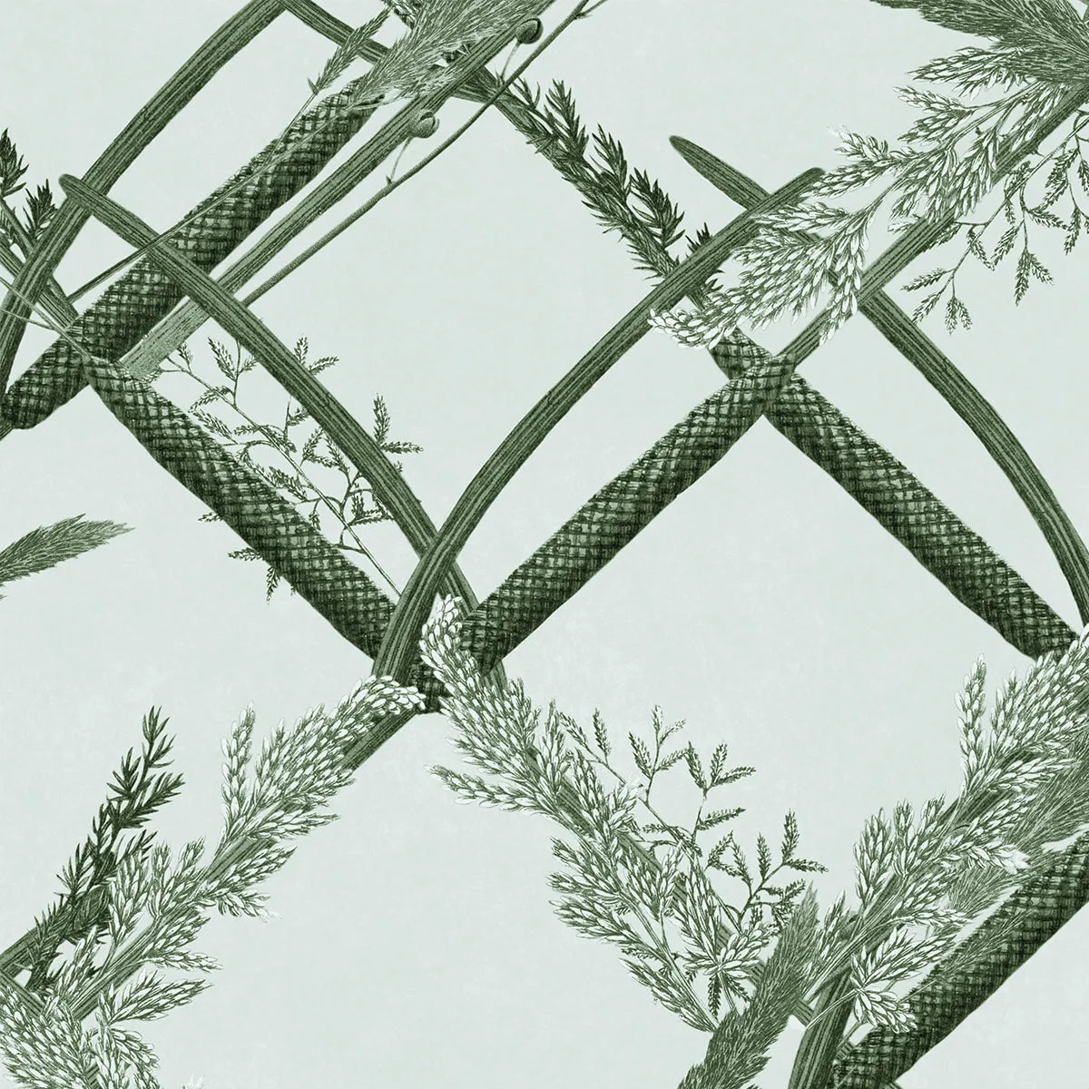 Ornamental Reed Wallpaper - Mind The Gap