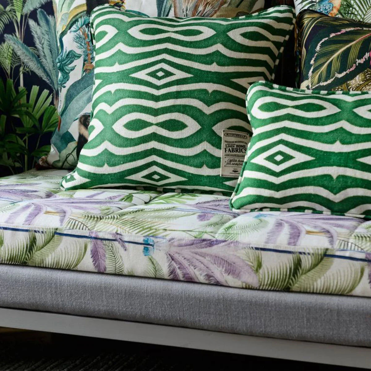 Palmeras Linen Fabric - Mind The Gap