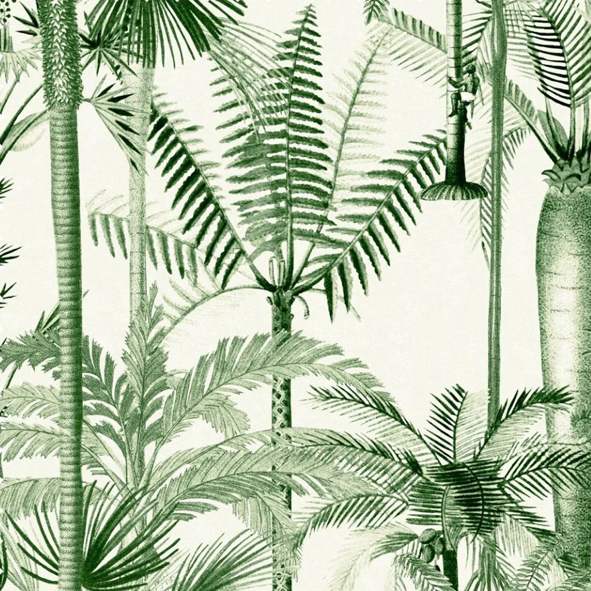 Palmera Cubana Linen Fabric - Mind The Gap