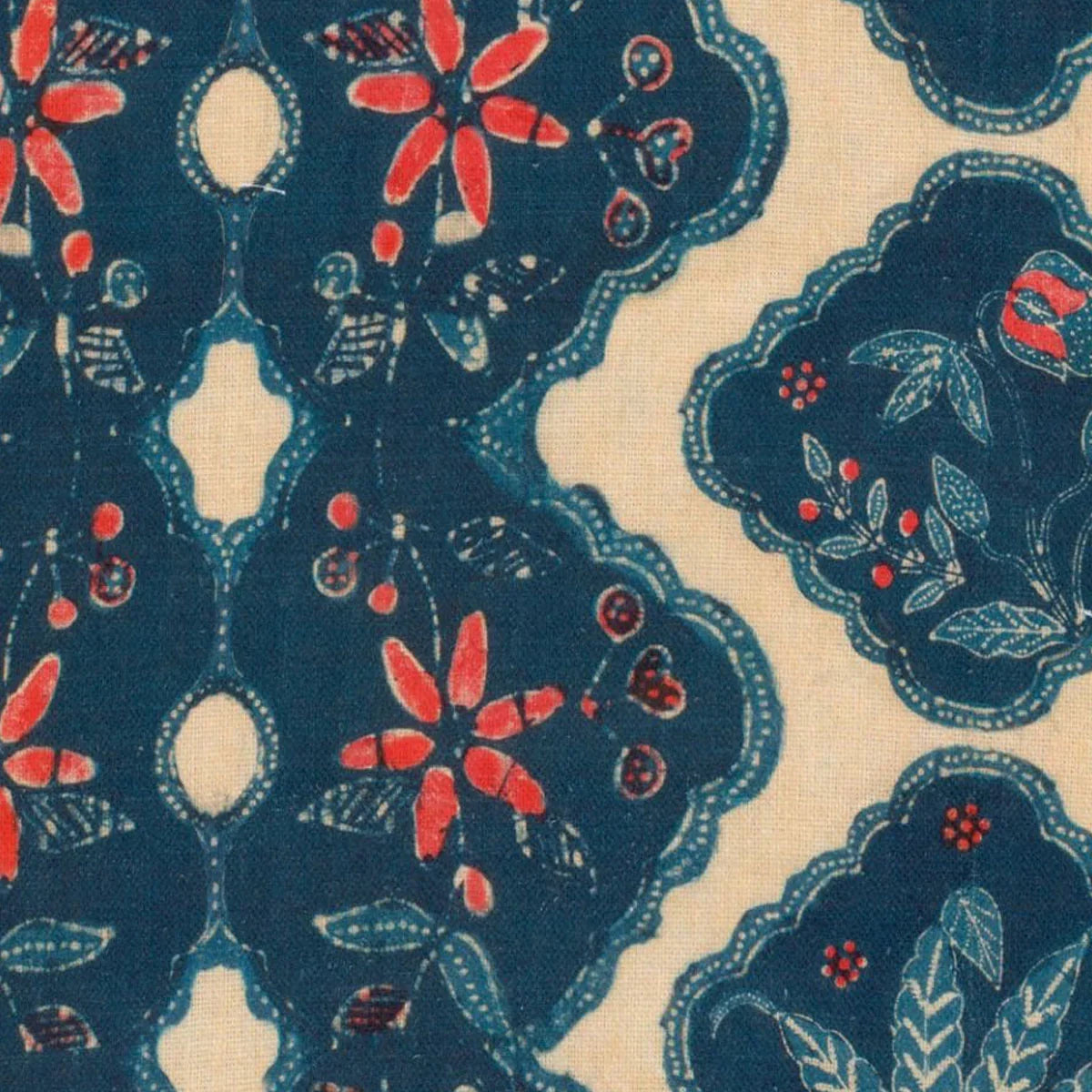 Phoenicia Batik Linen Fabric - Mind The Gap