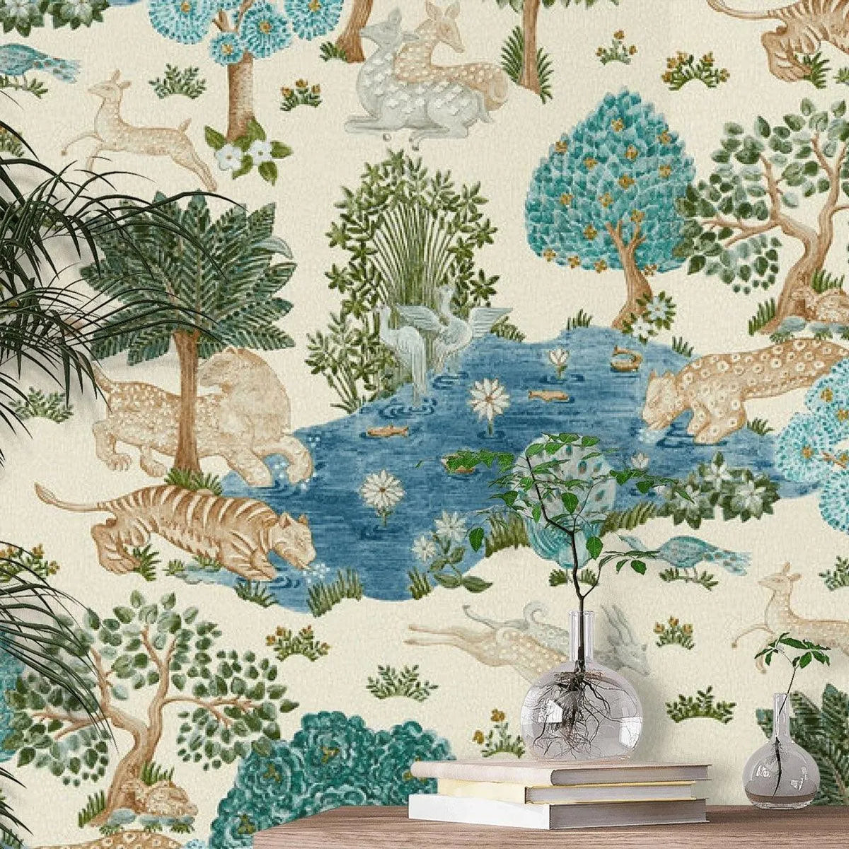 Pamir Garden Wallpaper - Sanderson